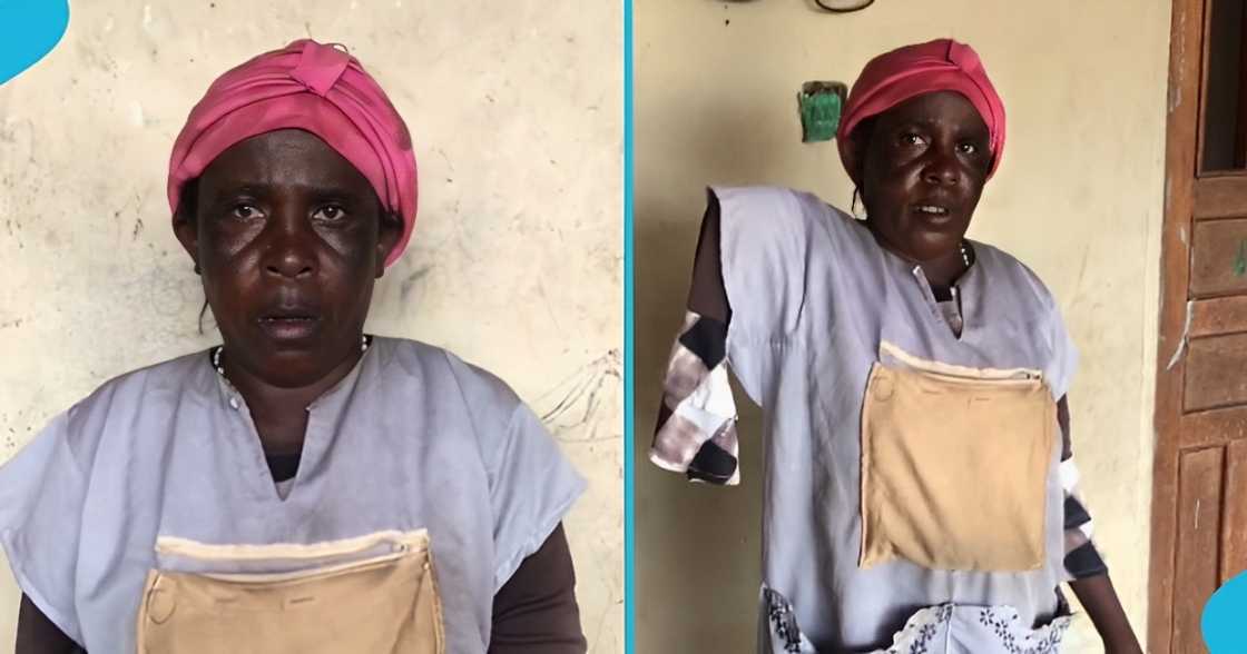 Physically challenged woman, Kumasi, sachet water, social media, content creator. Physically challenged woman, Kumasi, sachet water, social media, content creator.