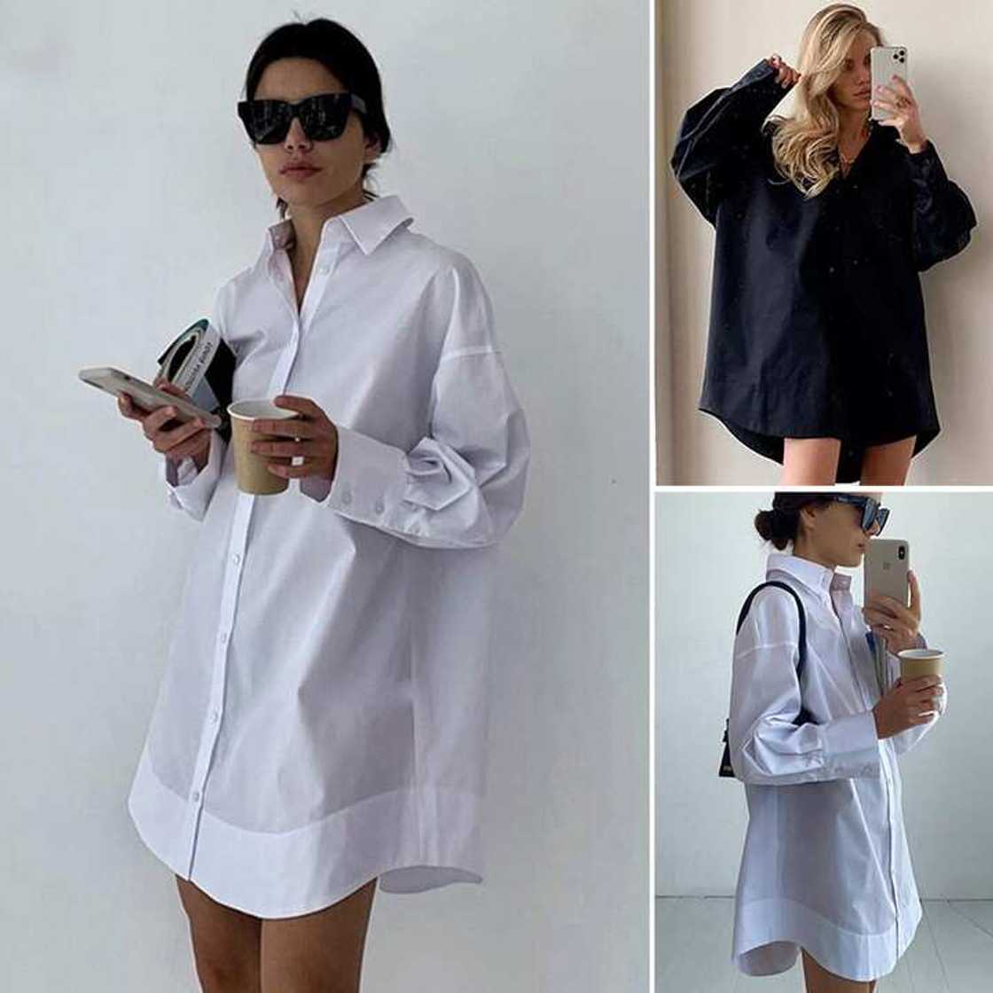 shirt gown styles shirt gown styles