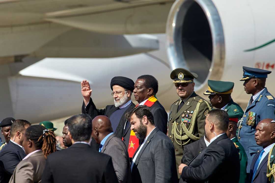 Iranian President Ebrahim Raisi and his Zimbabwean countpart signed 12 agreements covering energy to telecommunications Iranian President Ebrahim Raisi and his Zimbabwean countpart signed 12 agreements covering energy to telecommunications
