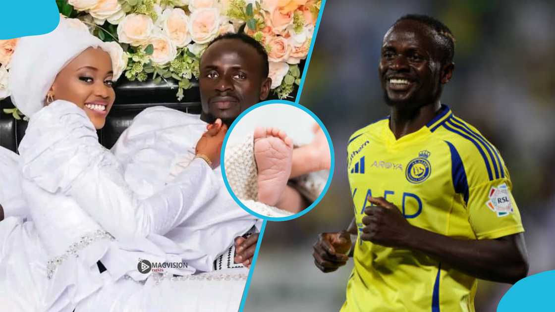 Sadio Mane and wife welcome first child. Sadio Mane and wife welcome first child.