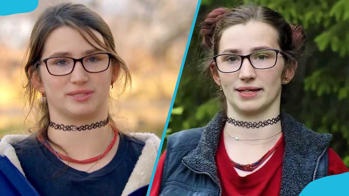 Snowbird wearing glasses and chockers Snowbird wearing glasses and chockers