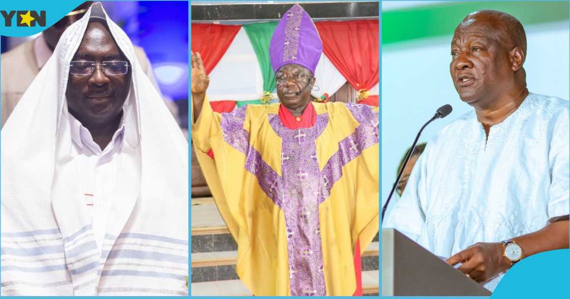 2024 Elections, NDC, NPP, John Mahama, Bishop J. Y Adu, Bawumia 2024 Elections, NDC, NPP, John Mahama, Bishop J. Y Adu, Bawumia