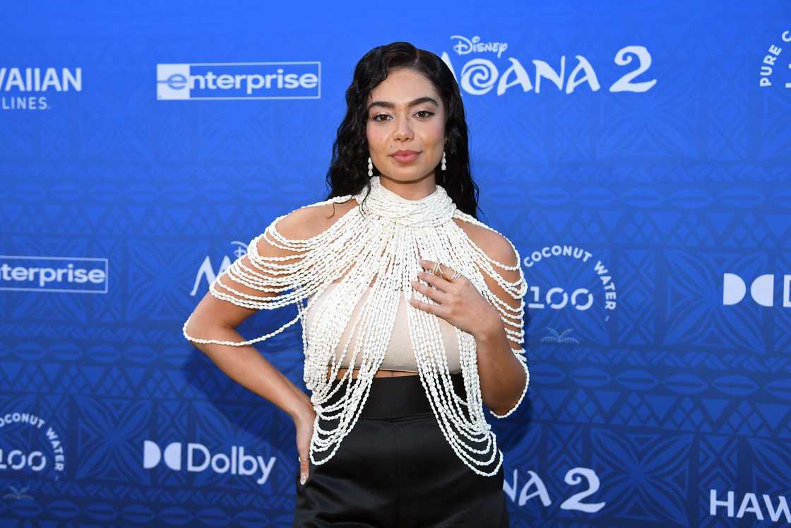 Auli'i Cravalho attends the World Premiere of "Moana 2" in Kapolei, Hawaii. Auli'i Cravalho attends the World Premiere of "Moana 2" in Kapolei, Hawaii.