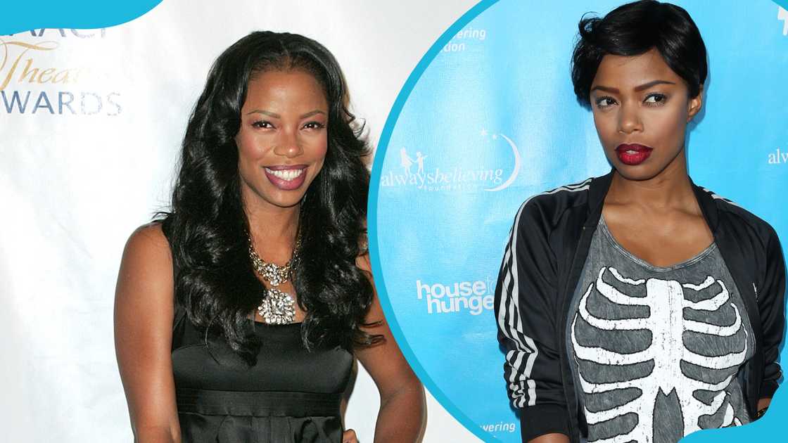 Jones attends the 18th Annual NAACP Theater Awards in California (L). She attends the "mPowering Action" platform launch in Los Angeles. Jones attends the 18th Annual NAACP Theater Awards in California (L). She attends the "mPowering Action" platform launch in Los Angeles.