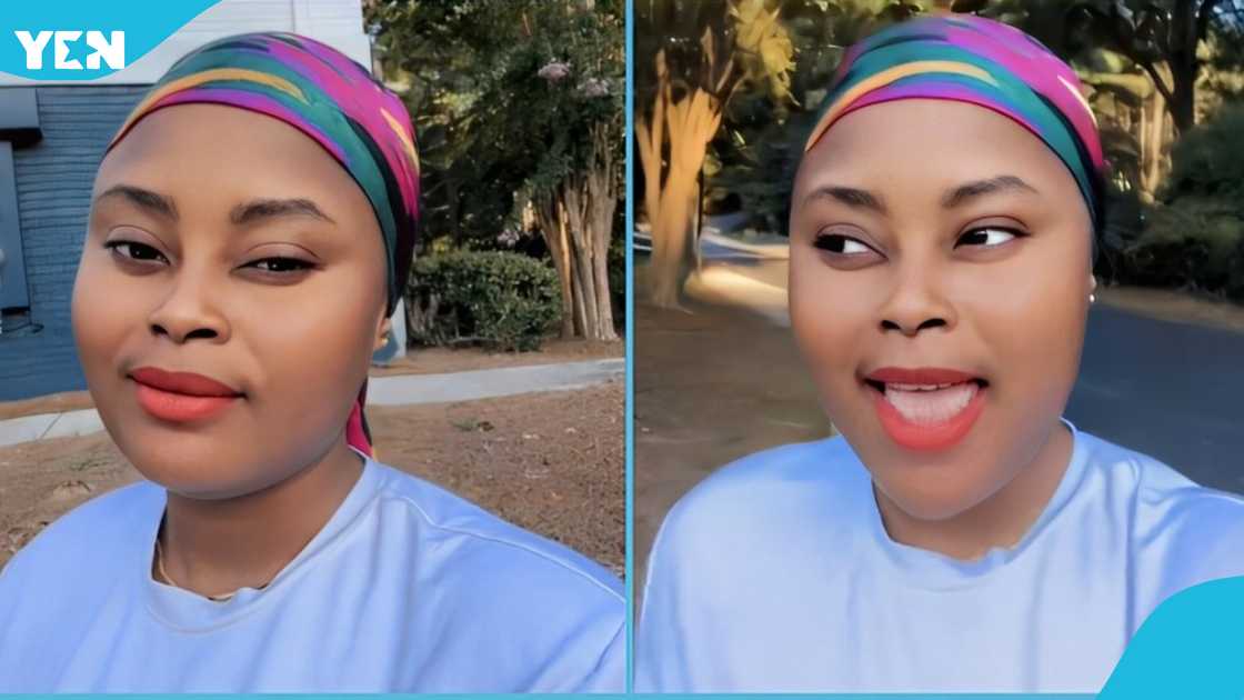 Photo of a Ghanaian lady lamenting about denied a visa Photo of a Ghanaian lady lamenting about denied a visa