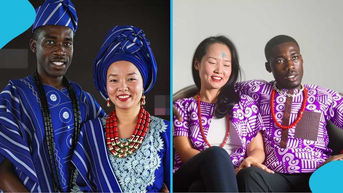 Korean woman, Nigerian love story, interracial marriage, TikTok couple, viral love story, relationship news, Nigeria and Korea, marriage story, social media reactions, cross-cultural relationship, Nigerian husband
