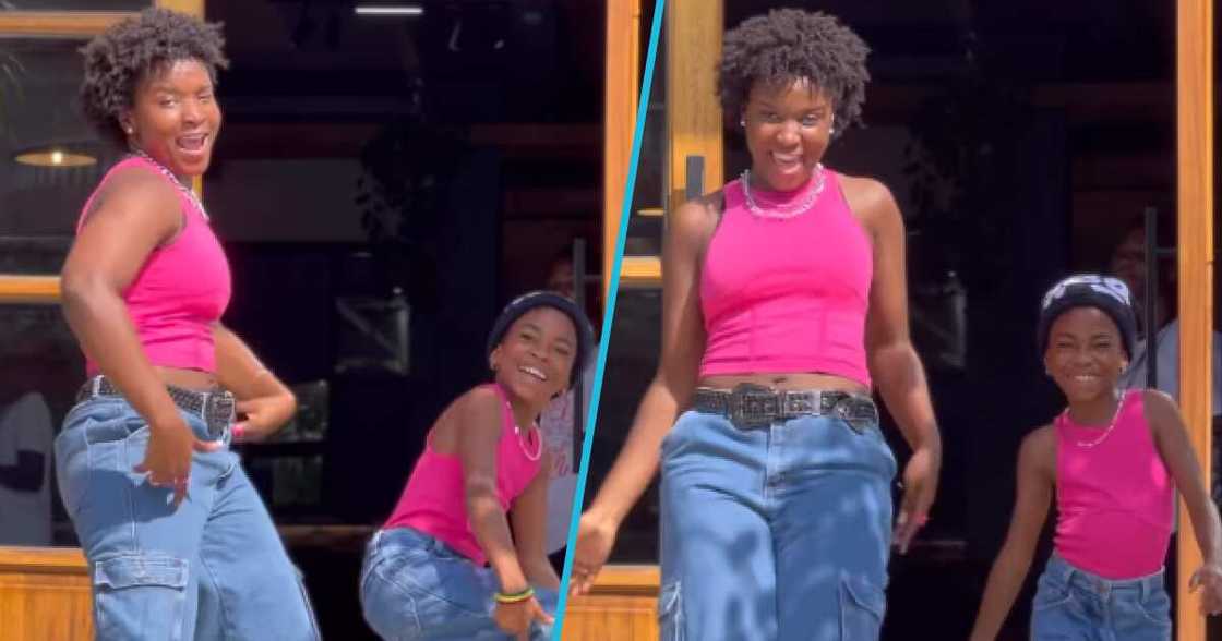 Photos of Afronita and Abigail Adjiri. Photos of Afronita and Abigail Adjiri.