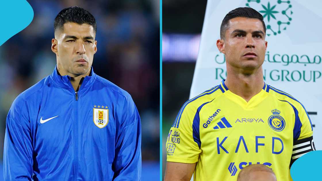 Luis Suarez snubs Cristiano Ronaldo as he names the five greatest strikers of all-time Luis Suarez snubs Cristiano Ronaldo as he names the five greatest strikers of all-time