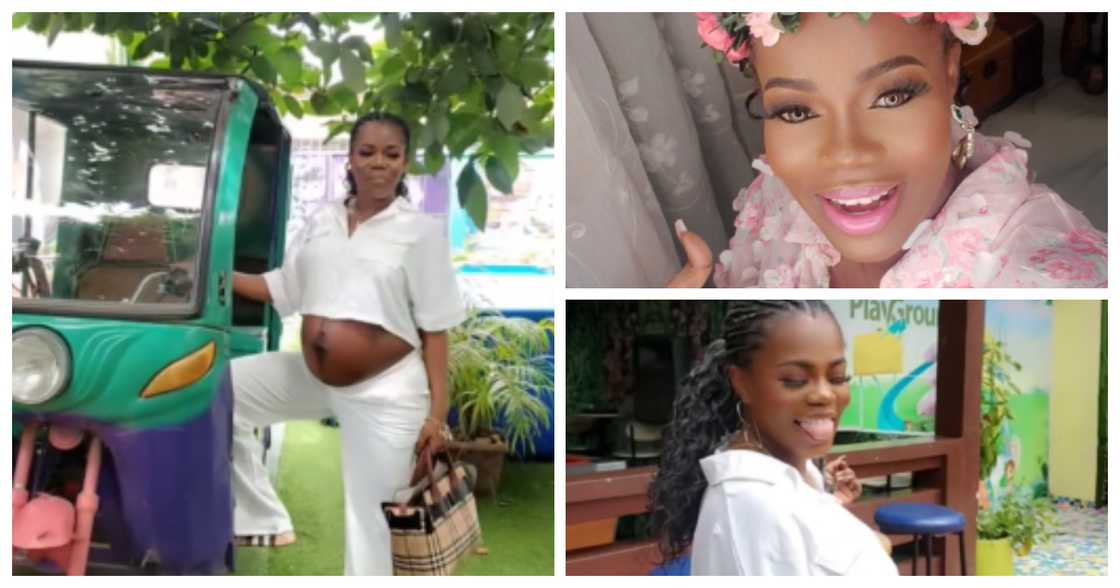 Mzbel says she won't cover her pregnant stomach, reveals she's not afraid of evil