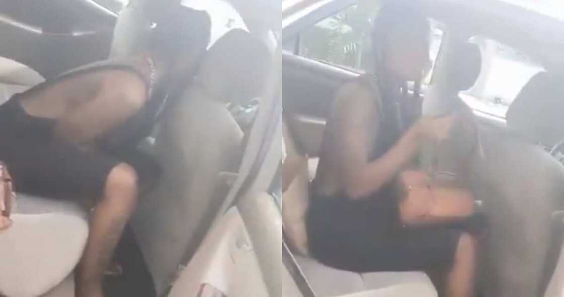 Lady Gets Stuck in Bolt as Boyfriend Doesn't Show up to pay for her Lorry Fare Lady Gets Stuck in Bolt as Boyfriend Doesn't Show up to pay for her Lorry Fare