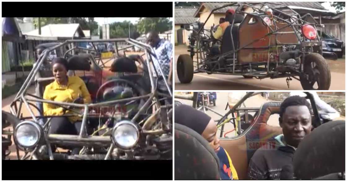 Salifu Mohammed the TaTu student who built his own car Salifu Mohammed the TaTu student who built his own car