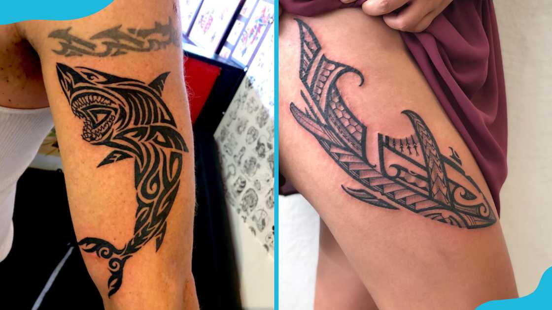Tribal shark tattoos Tribal shark tattoos