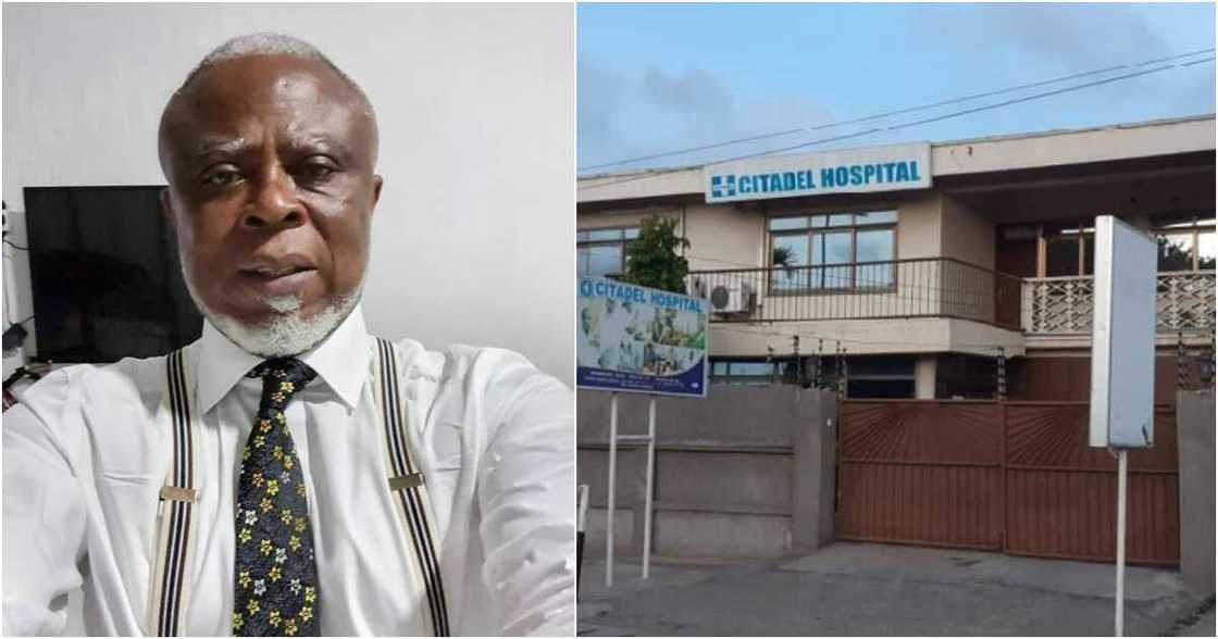 Dr Mac-Palm who owned citadel hospital has died.