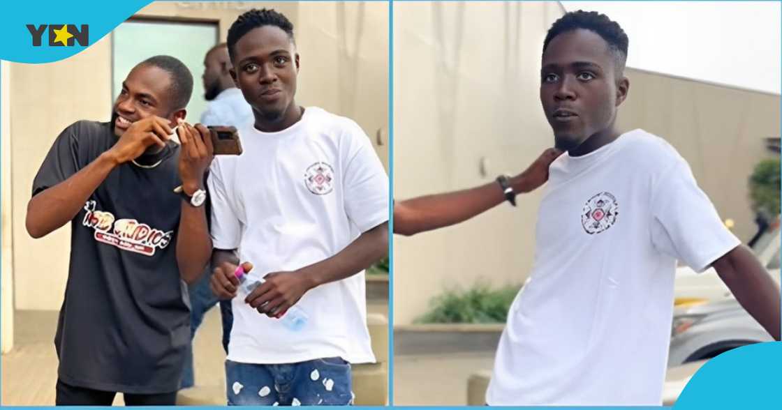 Photo of a Ghanaian man partaking in a loyalty test Photo of a Ghanaian man partaking in a loyalty test