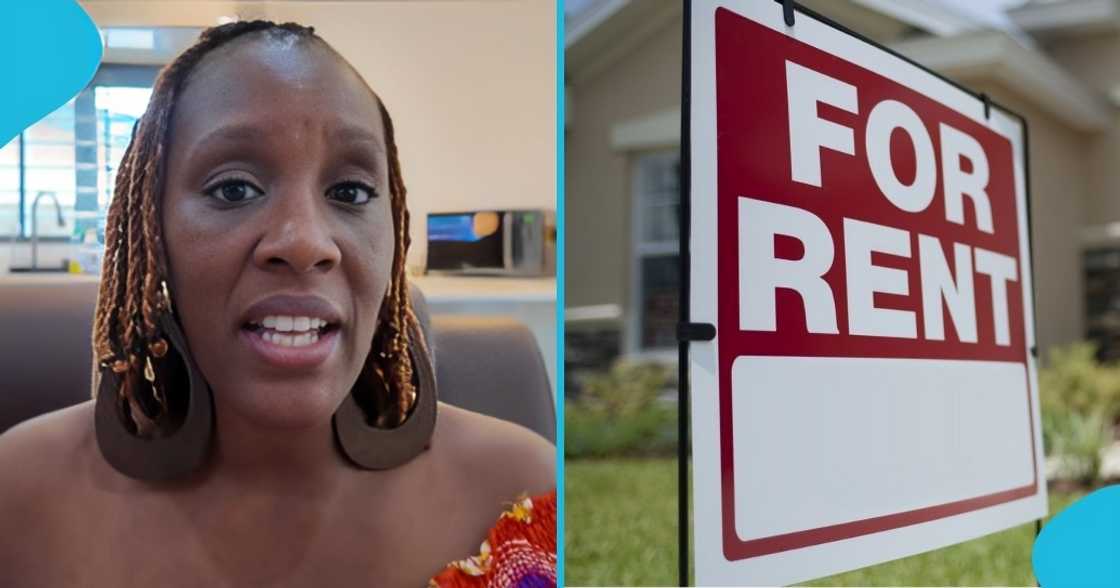 renarda joy, us rent, ghana rent, renting apartment in ghana, renting apartment in us, tiktoker, united states, apartment