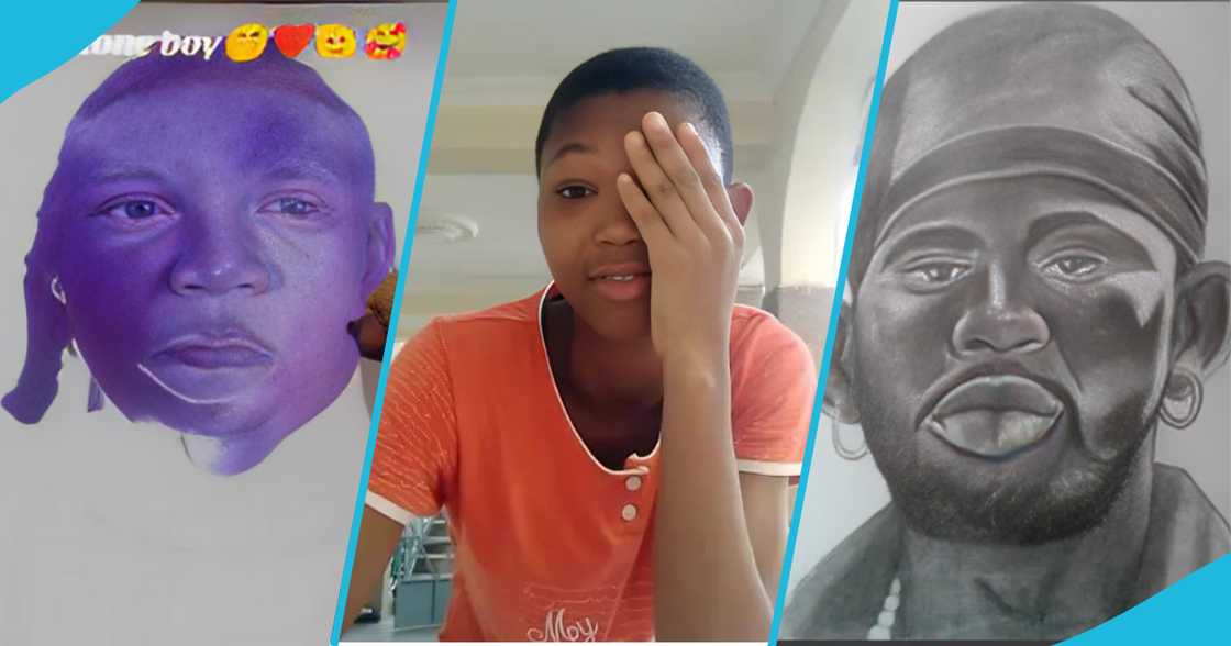 Mavis Dede, McBrown fan draws portrait, McBrown fan draws her, McBrown fan art, Mavis the incredile one, Mavis draws McBrown, Young artist draws McBrown Mavis Dede, McBrown fan draws portrait, McBrown fan draws her, McBrown fan art, Mavis the incredile one, Mavis draws McBrown, Young artist draws McBrown