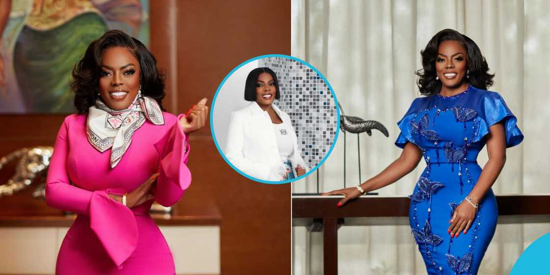 Nana Aba Anamoah rocks a GH¢18,000 outfit in b'day photos as she appeals for funds to support kidney patients Nana Aba Anamoah rocks a GH¢18,000 outfit in b'day photos as she appeals for funds to support kidney patients