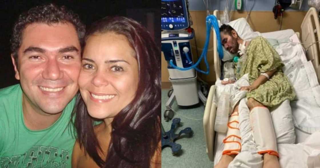 Woman Helps Husband Who Caught COVID-19 Twice Recover From Cureless Condition. Woman Helps Husband Who Caught COVID-19 Twice Recover From Cureless Condition.