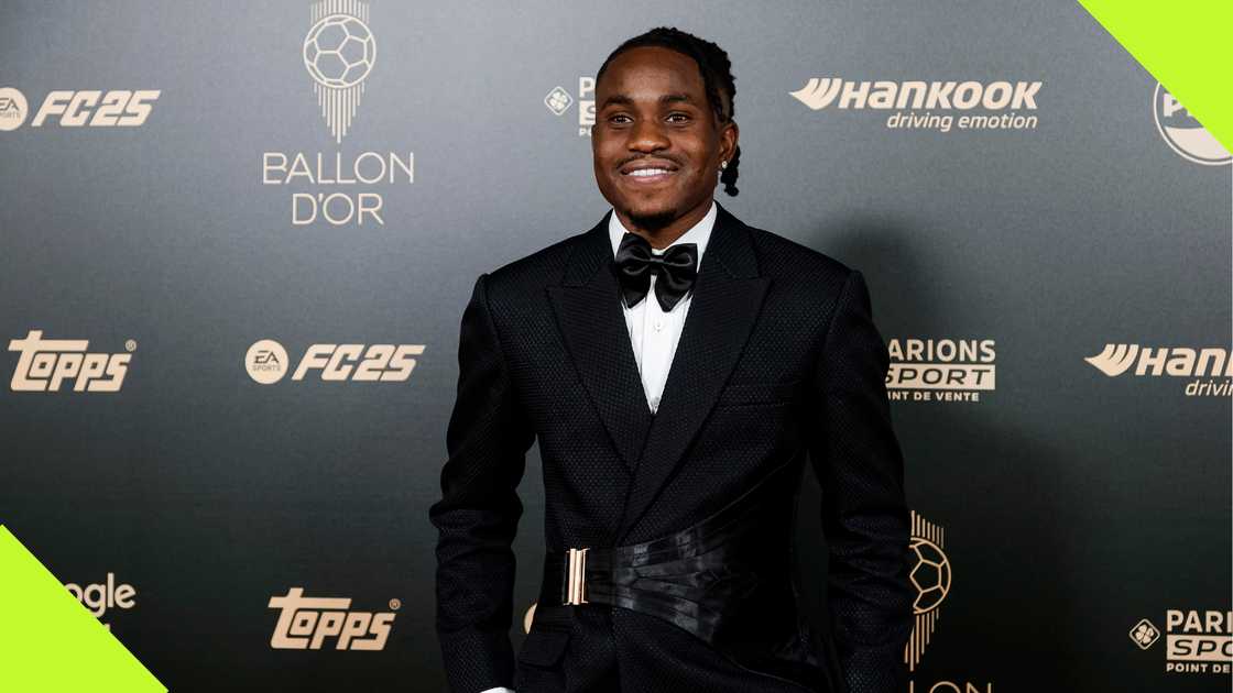Ademola Lookman, Theatre du Chatelet, Paris, France, Ballon d'Or. Ademola Lookman, Theatre du Chatelet, Paris, France, Ballon d'Or.