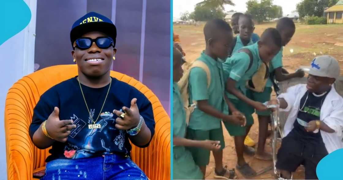 shatta bandle, school children, Karaga student, Karaga District, ghana, trend, GH₵5