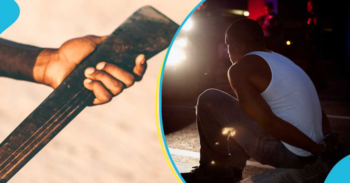 Man decapitates father Man decapitates father