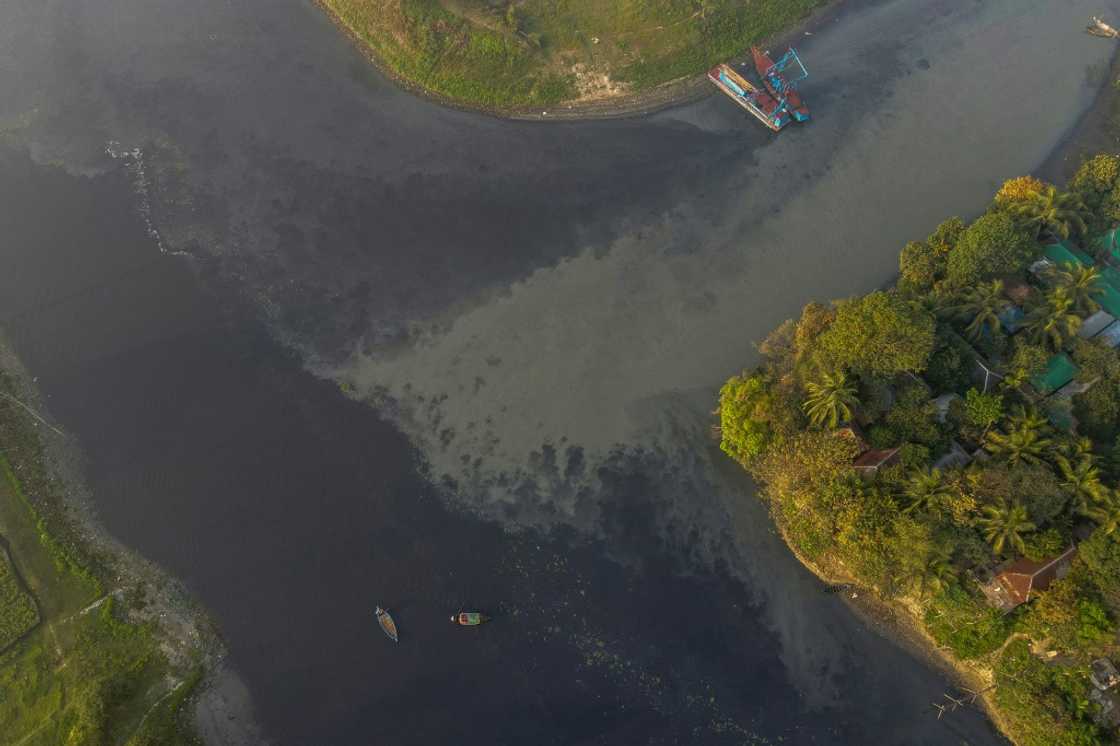 Water samples from the Buriganga river found chromium and cadmium levels over six times the World Health Organization's recommended maximums