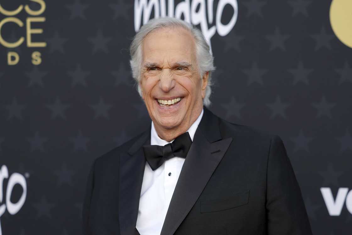 Henry Winkler attends the 29th Annual Critics Choice Awards. Henry Winkler attends the 29th Annual Critics Choice Awards.