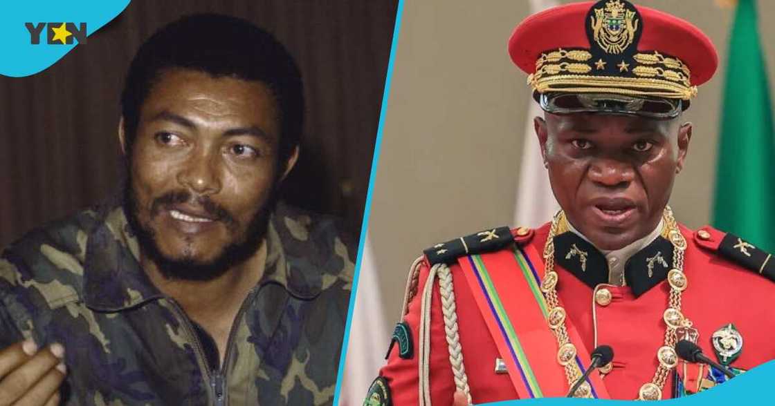 Gabon Coup Leader of Military Junta General Oligui Nguema Quotes Rawlings In Speech During Swearing-In Event Gabon Coup Leader of Military Junta General Oligui Nguema Quotes Rawlings In Speech During Swearing-In Event