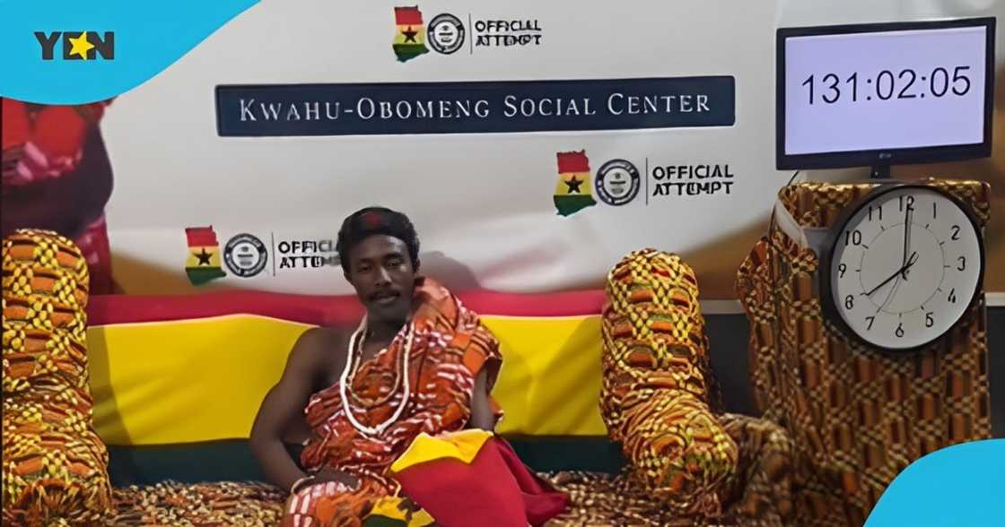 Dance-A-Thon: Professional dancer Boakye Fredrick ends his GWR attempt after 131 hours Dance-A-Thon: Professional dancer Boakye Fredrick ends his GWR attempt after 131 hours