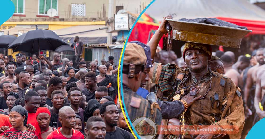 The funeral of Berekumhene, Daasebre Dr Amankona Diawuo II