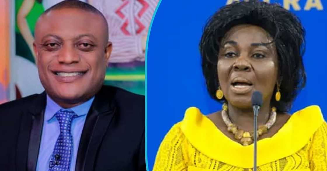 Photos of Lawyer Maurice Ampaw and Cecilia Abena Dapaah. Photos of Lawyer Maurice Ampaw and Cecilia Abena Dapaah.