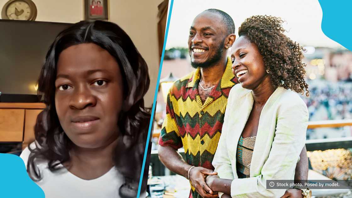 Elderly Ghanaian woman, Maame Betty advises ladies to be financially stable before getting married.