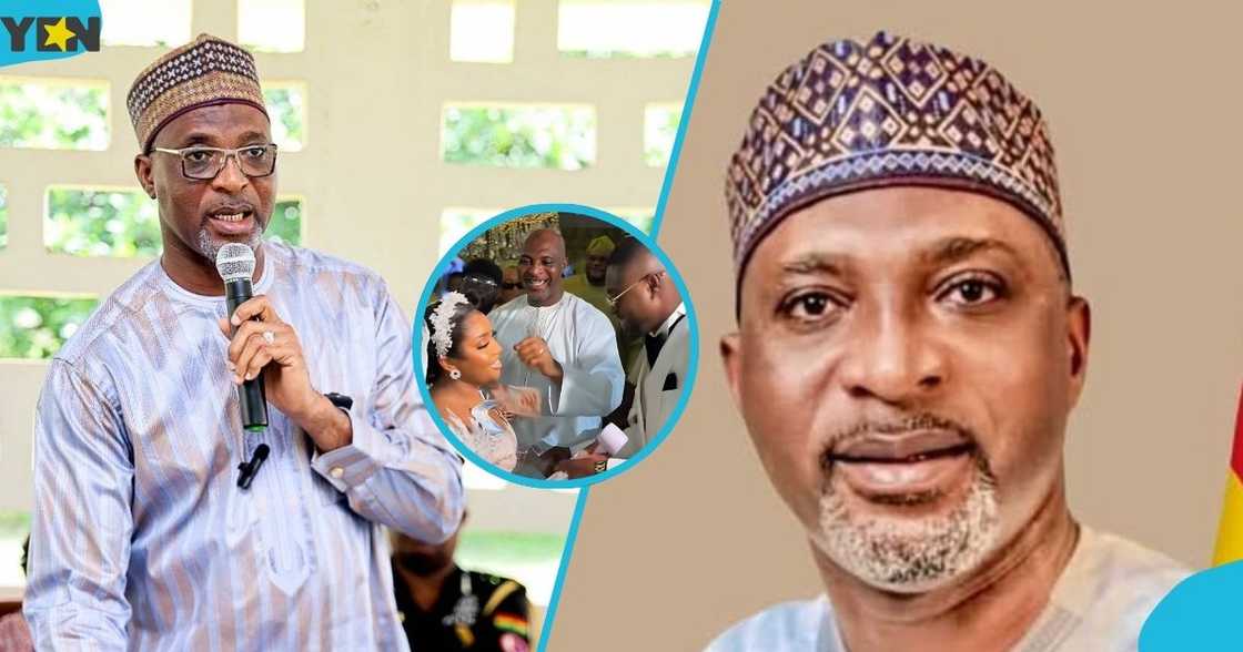 Mubarak Mohammed Muntaka, Interior Minister, Asawase MP, daughter's wedding, Kumasi. Mubarak Mohammed Muntaka, Interior Minister, Asawase MP, daughter's wedding, Kumasi.