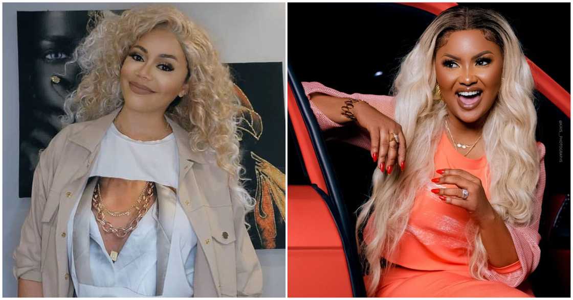 Nana Ama McBrown, Nadia Buari, And 5 Other Style Icons That Will Convince You To Go Blonde On Valentine's Day Nana Ama McBrown, Nadia Buari, And 5 Other Style Icons That Will Convince You To Go Blonde On Valentine's Day