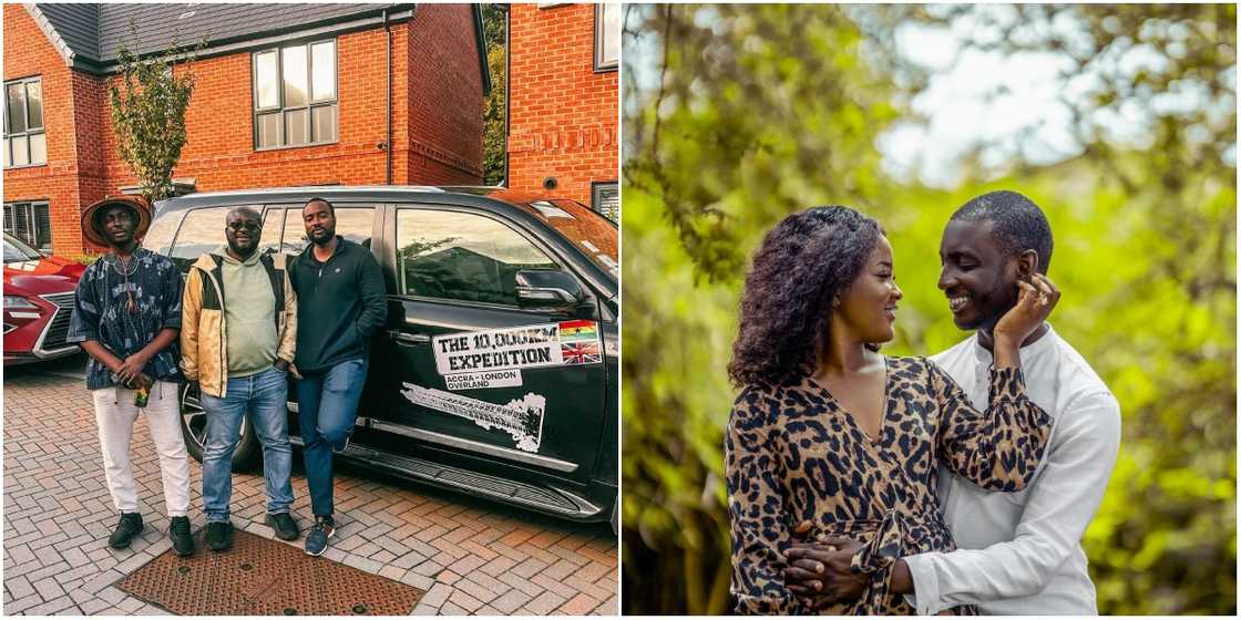 Accra to London road trip: Ama applauds her family members who embarked on the journey Accra to London road trip: Ama applauds her family members who embarked on the journey
