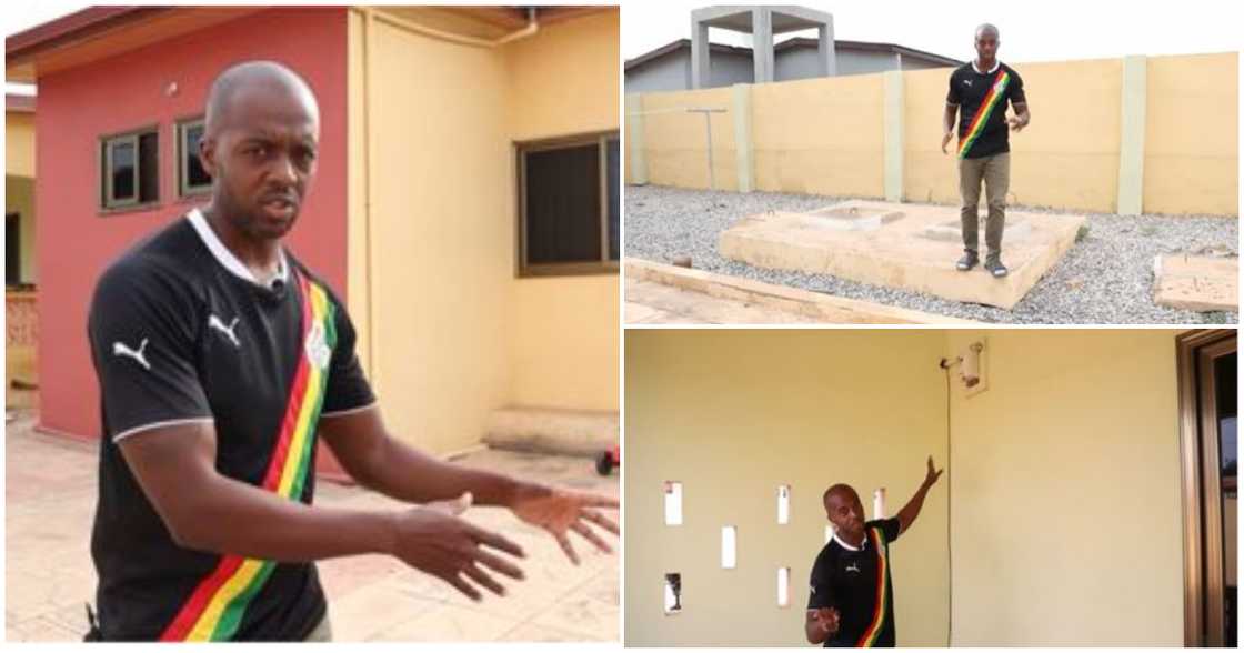 African-American man advises people who want to rent in Ghana African-American man advises people who want to rent in Ghana