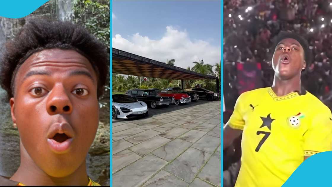 IShowSpeed Ghana itinerary, IShowSpeed visit Ghana, Ghana Tourism Authority, Abeiku Santana interview, Akropong Akuapem, Black Star Square Accra, Shea Butter Museum, Ghana jollof review, Despite Automobile Museum, Osu Night Market