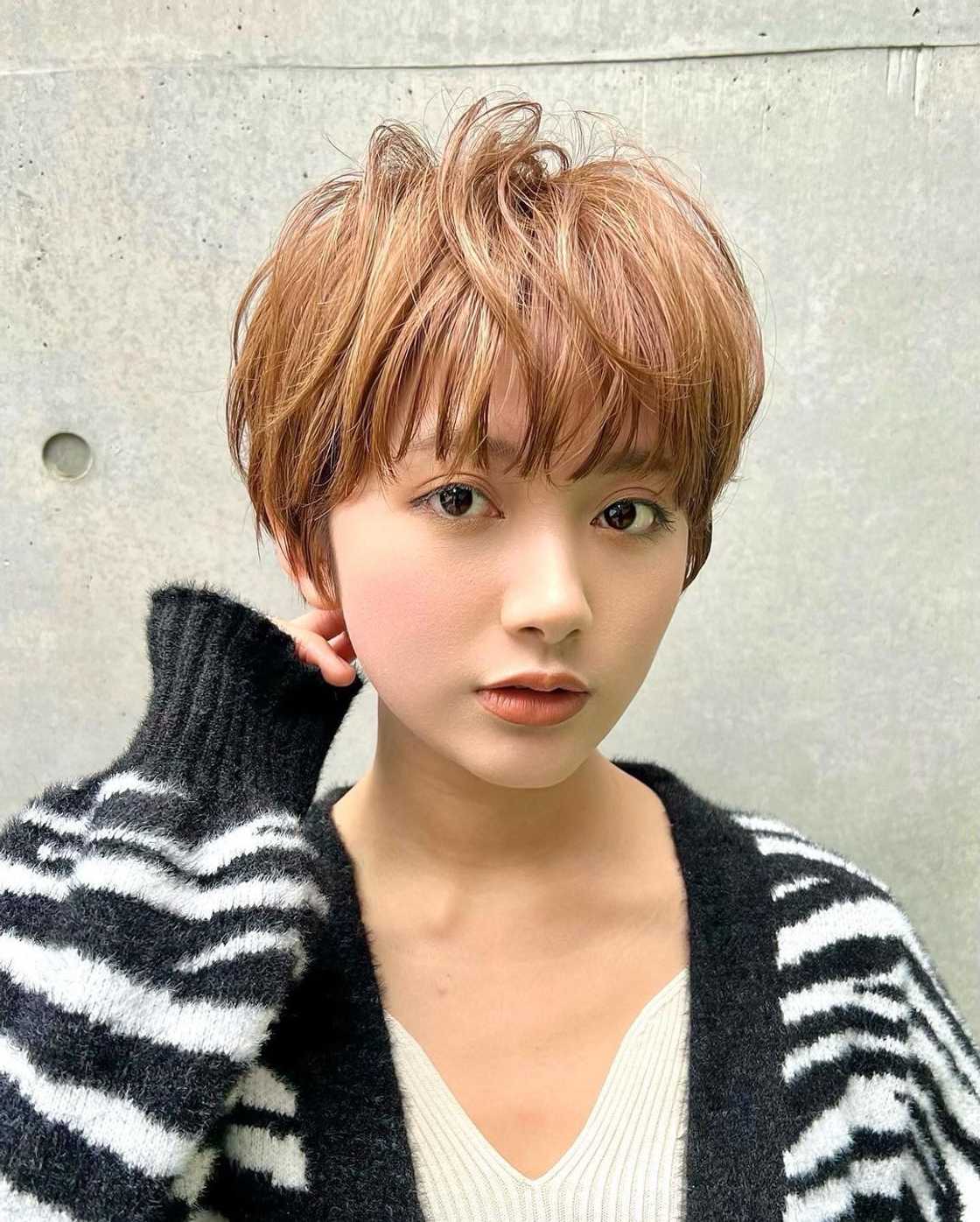 short bob with bangs short bob with bangs