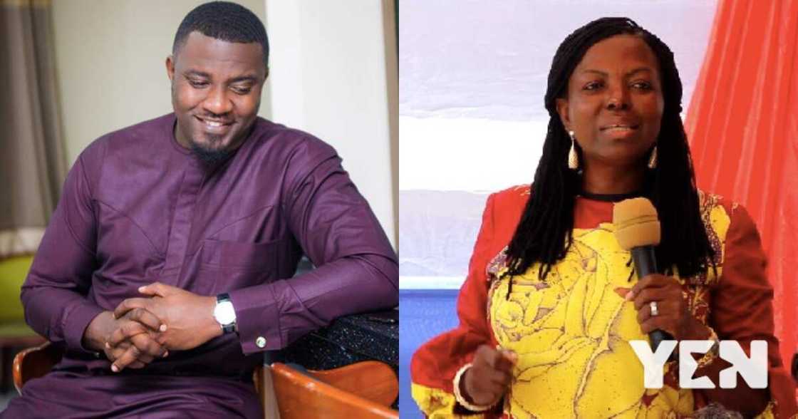 John Dumelo slams Ayawaso MP Lydia Alhassan over robberies on GIMPA road John Dumelo slams Ayawaso MP Lydia Alhassan over robberies on GIMPA road
