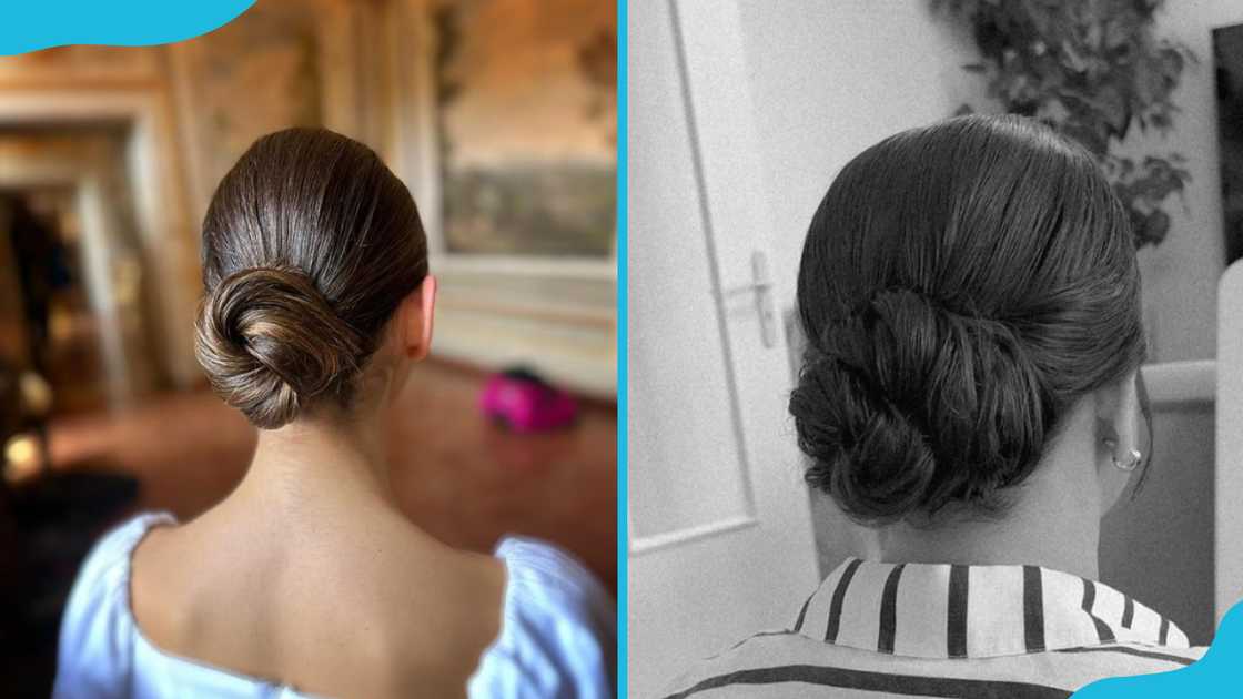 Ladies in chignon hairstyles Ladies in chignon hairstyles