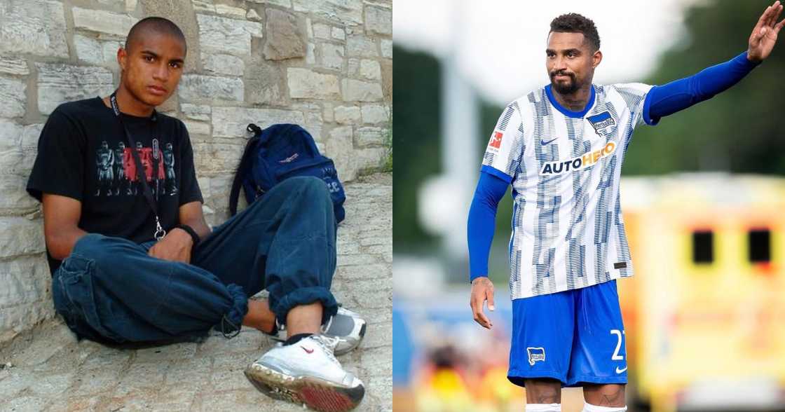 K.P Boateng drops old photo of how it all started ahead second Bundesliga debut with Hertha Berlin K.P Boateng drops old photo of how it all started ahead second Bundesliga debut with Hertha Berlin