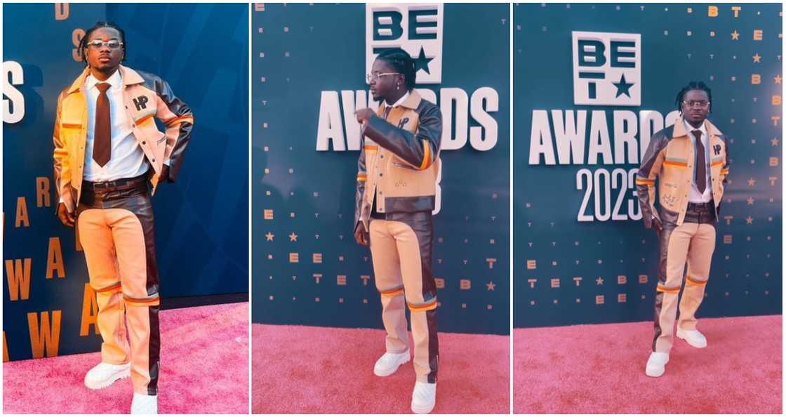 Kuami Eugene's outfit Kuami Eugene's outfit