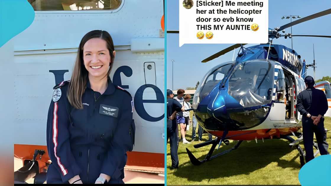 Career Day, School Event, Viral Video, Pilot, Helicopter Landing, Education News, Social Media Reaction, TikTok Story, Student Experience, Family Support, Inspirational Story, School Activities, Human Interest, Nigeria News, Online Buzz