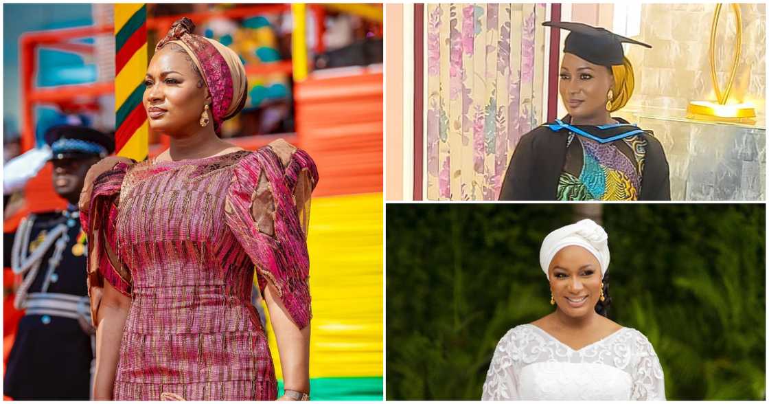 Samira Bawumia looks stunning in these turban styles Samira Bawumia looks stunning in these turban styles