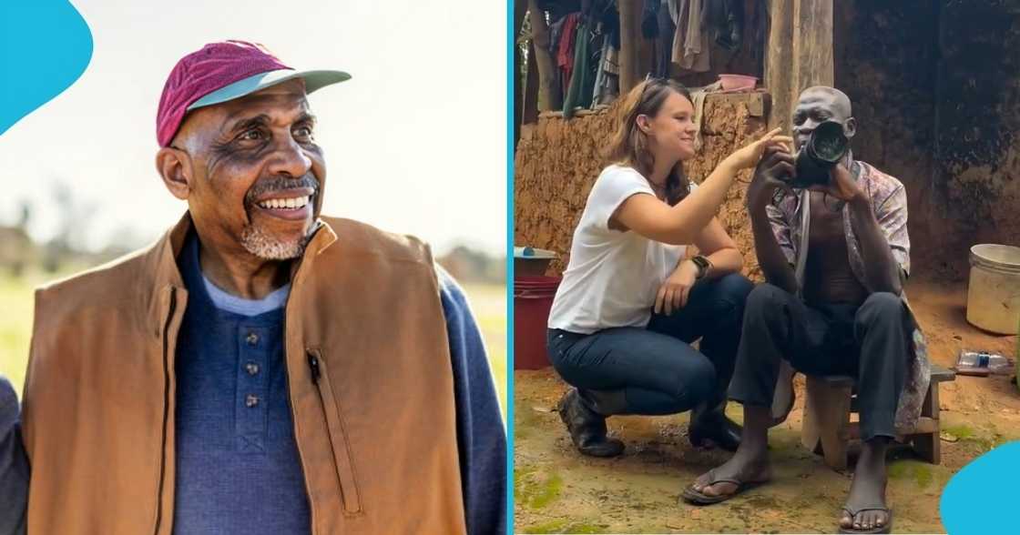 ghana, swedish, journalist, ghanaian cocoa farmer, central region, digital camera, camera in central region, ghana central region farmer