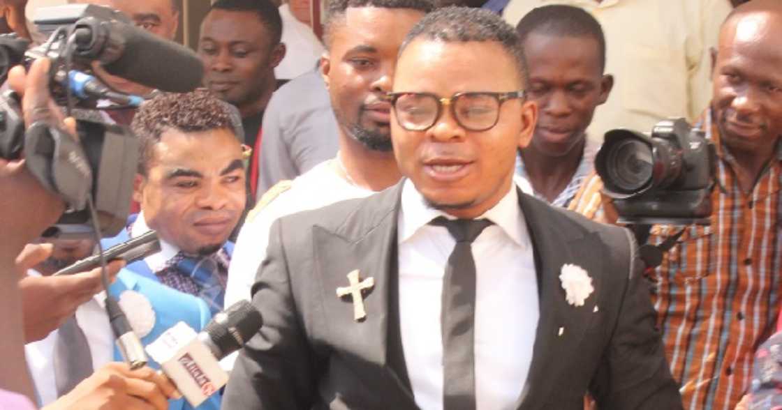 Obinim escapes jail as Kaneshie District Court discharges him in forgery case Obinim escapes jail as Kaneshie District Court discharges him in forgery case