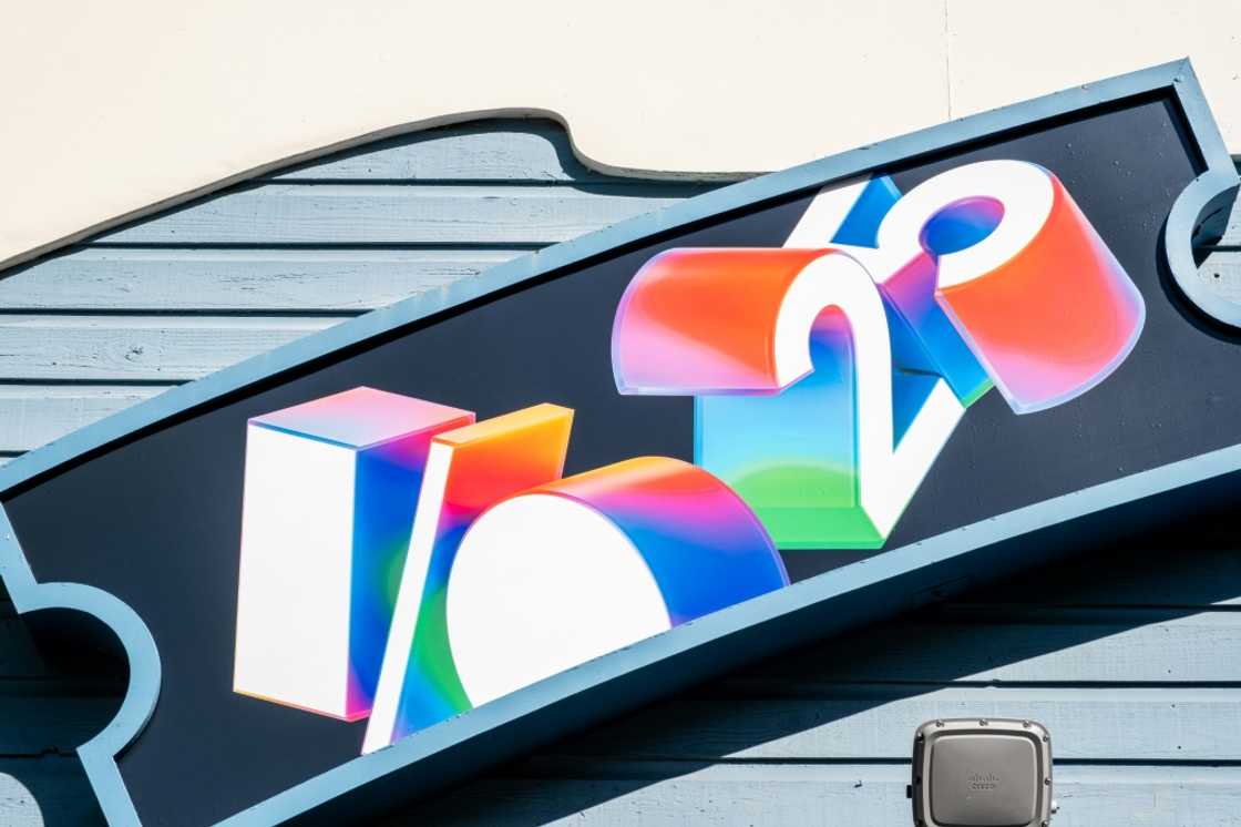 The logo for Google's annual developers conference in Mountain View, California on May 20, 2025 The logo for Google's annual developers conference in Mountain View, California on May 20, 2025