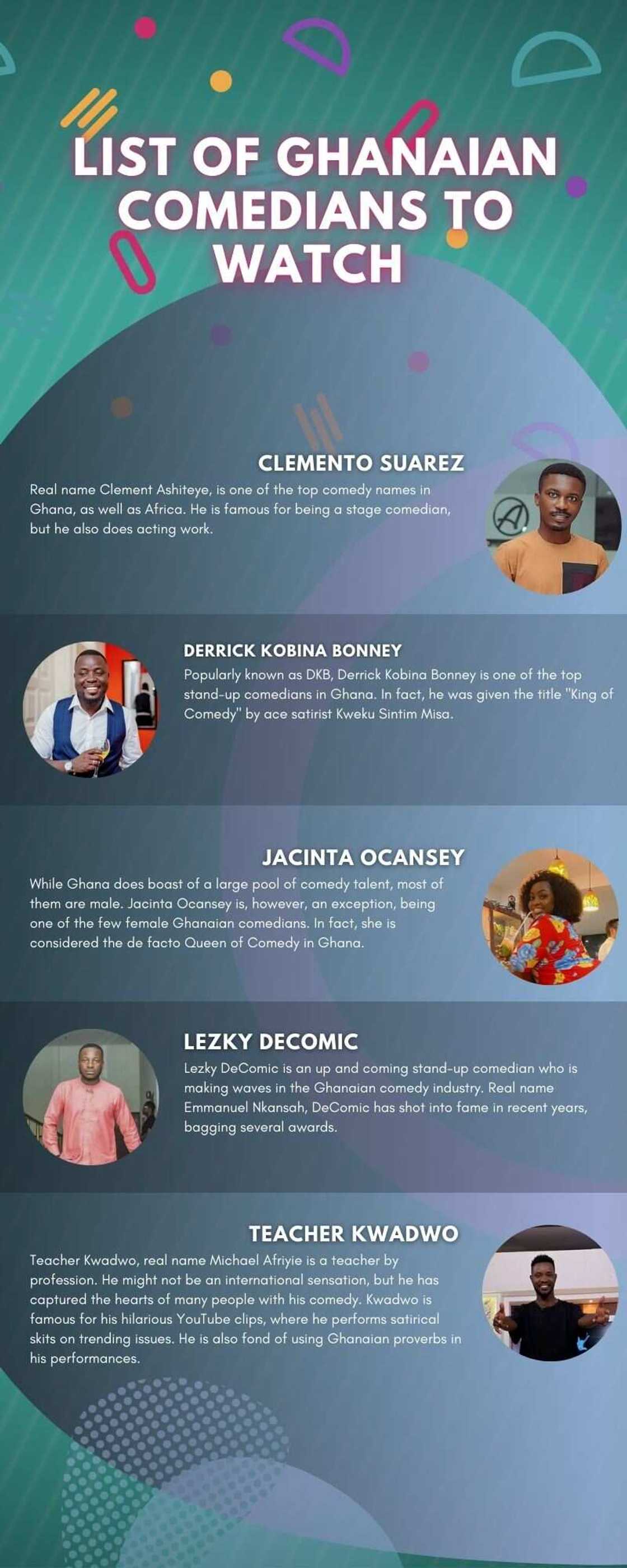 comedians in Ghana comedians in Ghana