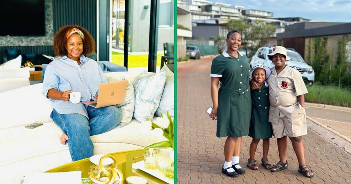 A woman quit her permanent employment and became a work-from-home mommy. A woman quit her permanent employment and became a work-from-home mommy.