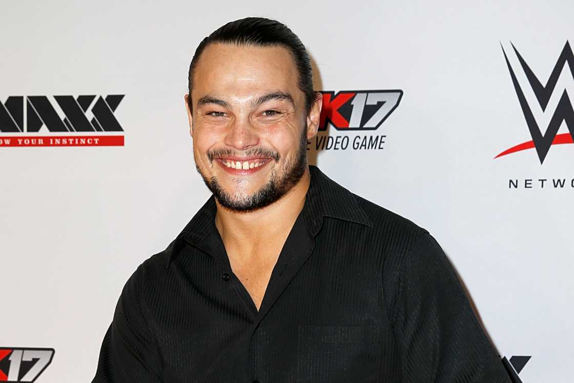 Bo Dallas attends Tim Wiese's first WWE fight Bo Dallas attends Tim Wiese's first WWE fight